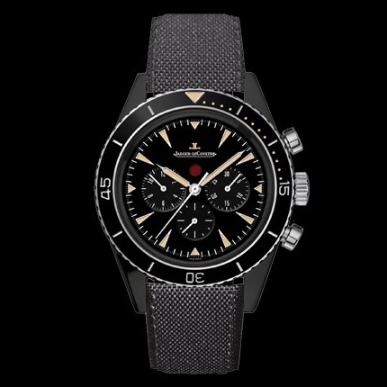 OceanicTime Jaeger LeCoultre Deep Sea Vintage Chronograph CERMET